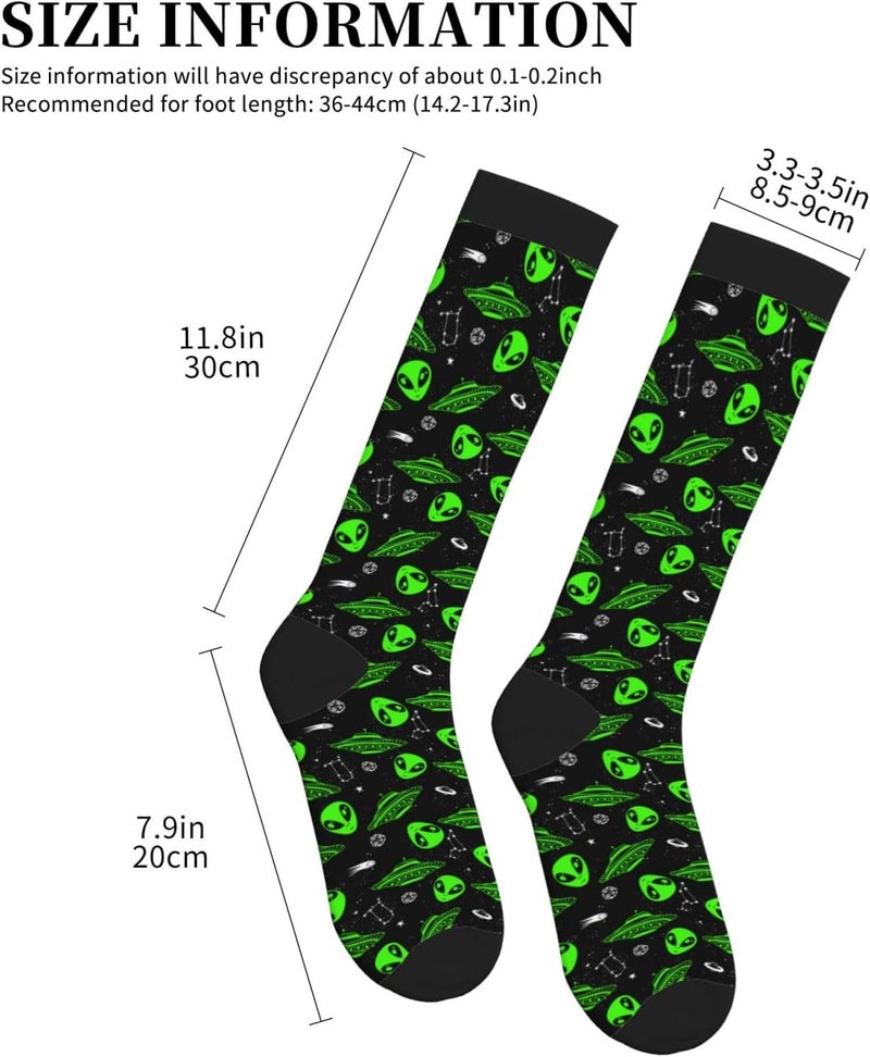 bassyil Compression Socks for Women & Men Circulation 15-20 mmHg Knee High Best Support for Nurses Travel Running Athletic - Image 4